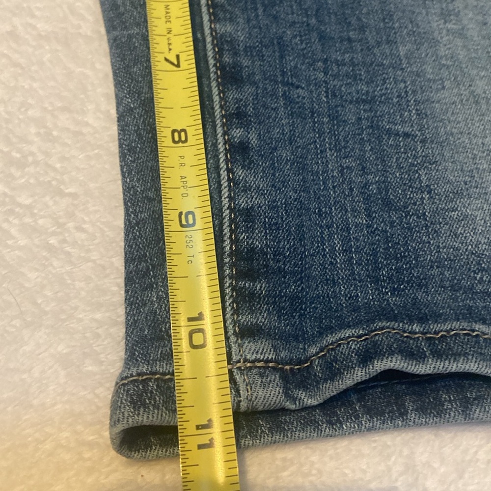 LUCKY BRAND Size 4/27 Bermuda Blue Jean Shorts - Picture 6 of 11